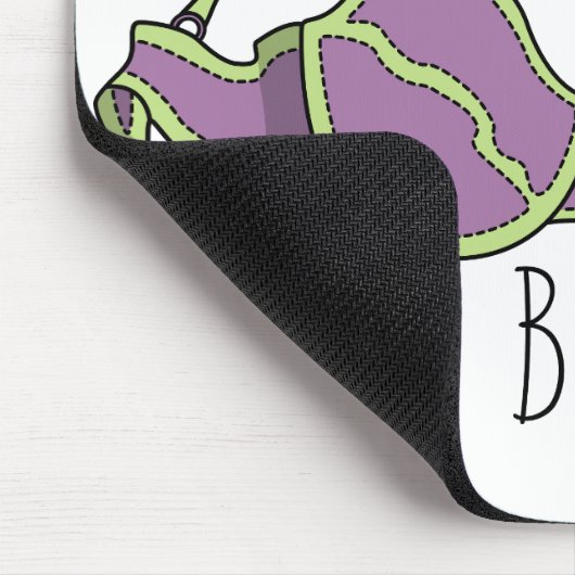 Danke Bra Mousepad (Ecke)