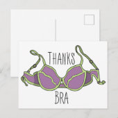 Danke Bra Postkarte (Vorne/Hinten)