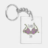 Danke Bra Schlüsselanhänger (Vorderseite links)