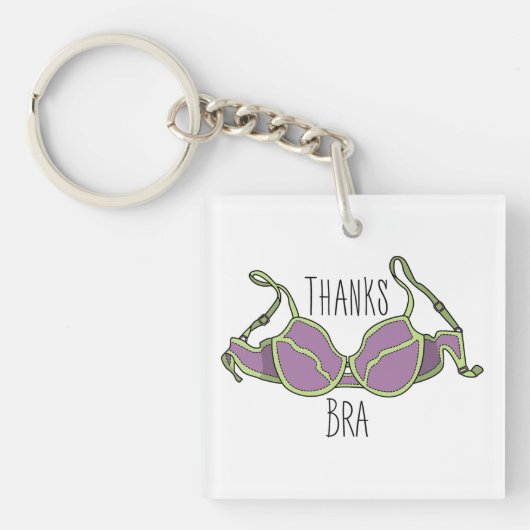 Danke Bra Schlüsselanhänger (Vorderseite)