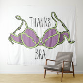 Danke Bra Wandteppich (Beispiel (Horizontal))