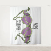 Danke Bra Wandteppich (Vorderseite)