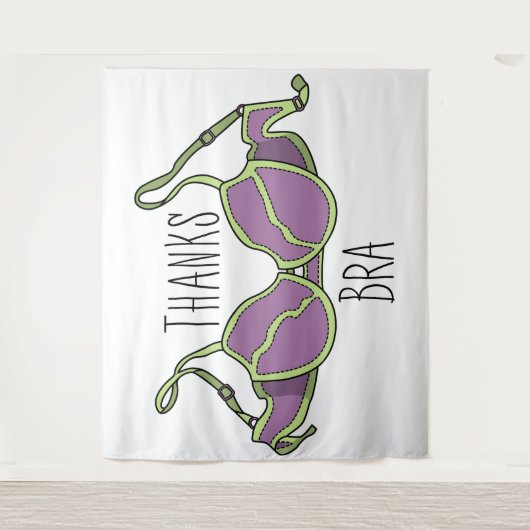 Danke Bra Wandteppich (Vorderseite)