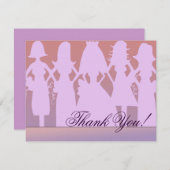 Danke Brautjungfer (Vorne/Hinten)