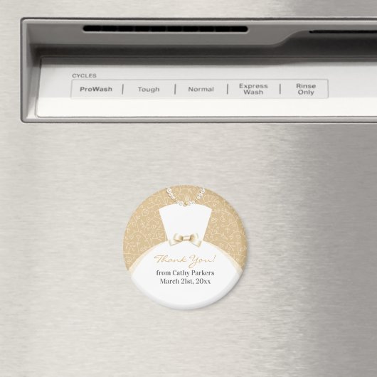 Danke Brautparty Magnet (In Situ (Geschirrspüler))