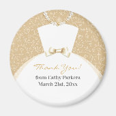 Danke Brautparty Magnet (Vorne)