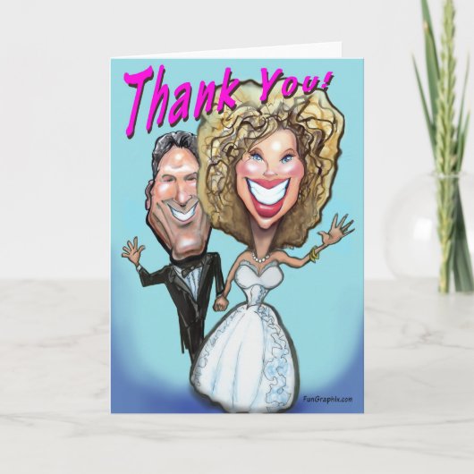 Danke, Bride Card Dankeskarte (Vorderseite)