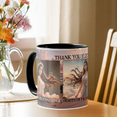 Danke Bridesmaid Foto Beach Wedding Kaffeetasse