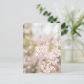 Danke, Bright, die Cherry Glitzern Postkarte (Stehend Vorderseite)