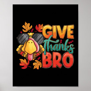 Danke Bro Erntedank Kindermädchen Bo Poster