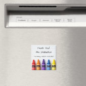 Danke Buntstifte Lehrer Dankbarkeitsmagnet Magnet (In Situ (Geschirrspüler))