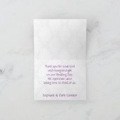 Danke Butterfly Brocade Lila (Innenseite)