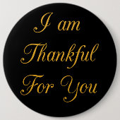 Danke. Button (Vorderseite)