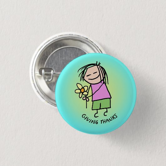 Danke, Button (Vorne & Hinten)