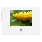 Danke, Calendula Garden (Rückseite Horizontal)