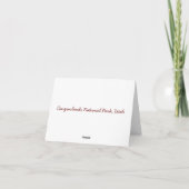 Danke - Canyonlands (Rückseite)