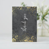 Danke, Card 3.5"x5 Dankeskarte (Stehend Vorderseite)