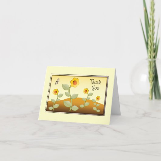 Danke, Card Dankeskarte (Vorderseite)