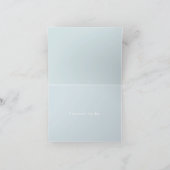 Danke card.pacific Blau (Innenseite)