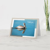 Danke Card, Pelican mit Reflektion (Vorderseite)