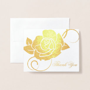 Danke, Card-Rose Folienkarte