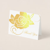 Danke, Card-Rose Folienkarte (Vorderseite)