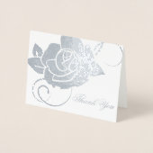 Danke, Card-Rose Folienkarte (Vorderseite)