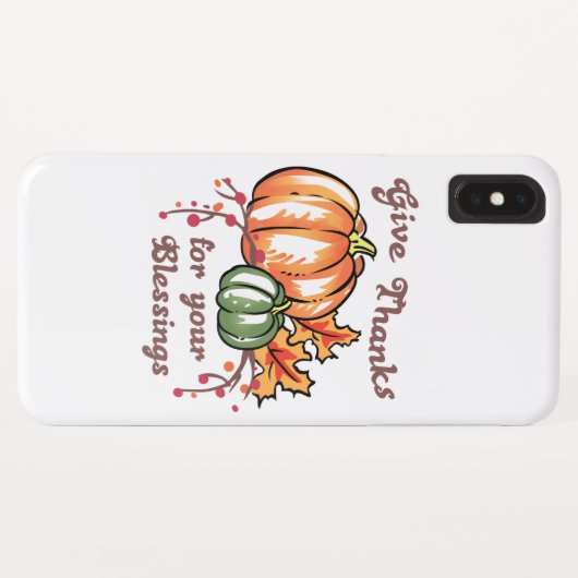 Danke Case-Mate iPhone Hülle (Rückseite (Horizontal))