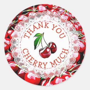Danke, Cherry Much Cherries Stickers