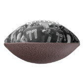 Danke Coach Alle Spieler Namen b&w Foto unterzeich Football (Gedreht 90)