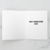 DANKE COACH Golf Balls Team Green Black Karte (Innenseite)