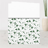 DANKE COACH Golf Balls Team Green Black Karte (Rückseite)