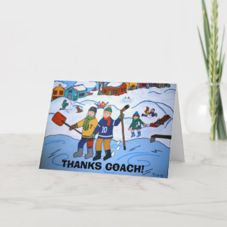 DANKE COACH-Karte