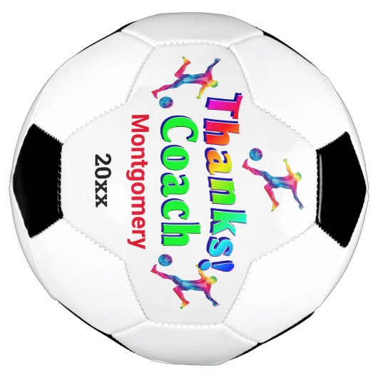 Danke Coach Keepake Fußball (Gedreht)