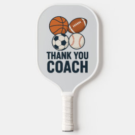 Danke Coach Pickleball Paddle - Sportgeschenk