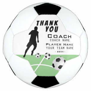 Danke Coach Soccer Player Vielen Dank Fußball