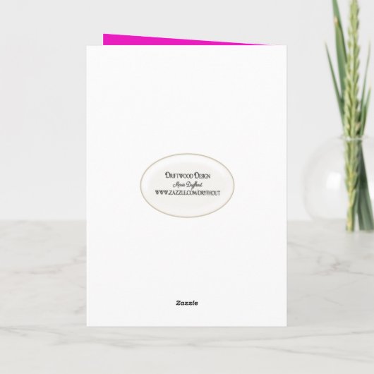 Danke Cosmos Flower Garden (Rückseite)