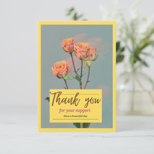 Danke Crads (Stehend Vorderseite)