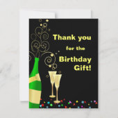Danke - Custom Birthday Geschenk Danke, Cards (Vorderseite)