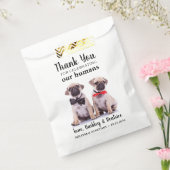Danke Custom Foto Hund Leckerei Haustier Hochzeit Geschenktütchen (Versiegelt)