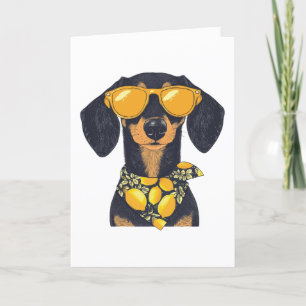 Danke Dackel Hunde Sonnenbrille Lemons
