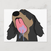 Danke Dackel Postkarte (Vorderseite)