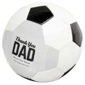 Danke, Dad Nachricht Fußball (Dreiviertel)