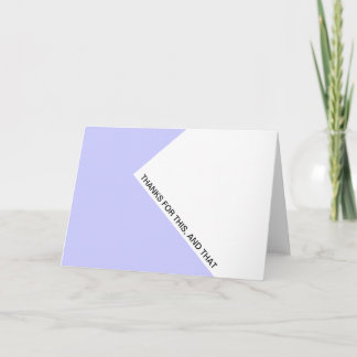 Danke dafür und das