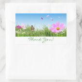 Danke, Daisy Flower Garden Stickers (Tasche)