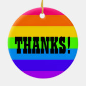 DANKE, DAMIT WIR MICH ÜBERWINDEN KERAMIK ORNAMENT (Hinten)