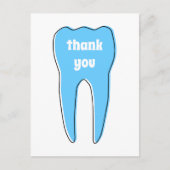 DANKE DANK POSTKARTE (Vorderseite)