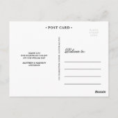 DANKE | DANKE, DASS SIE DIE KARTE POST (Rückseite)