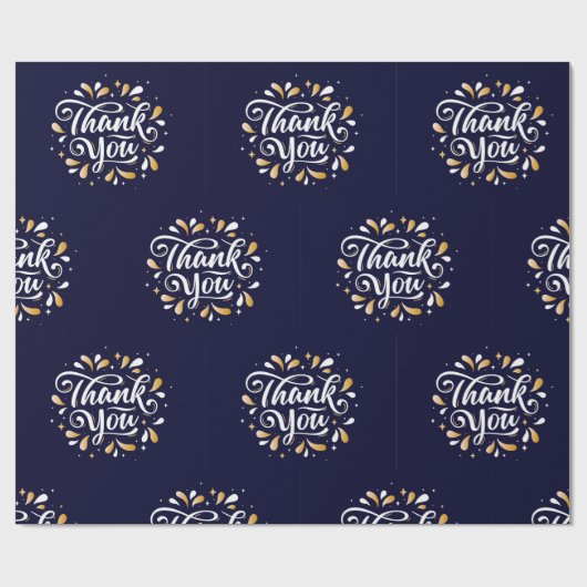 Danke, danke, Text Art , Geschenkpapier (Flach)