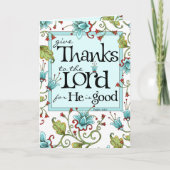 Danke - Dankeschön Karte (Vorderseite)